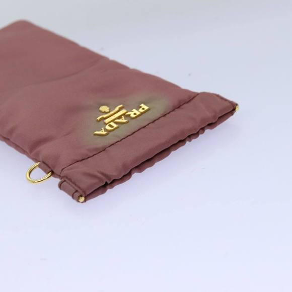 PRADA Glasses Case Nylon Pink Auth 75213 - Picture 5 of 16